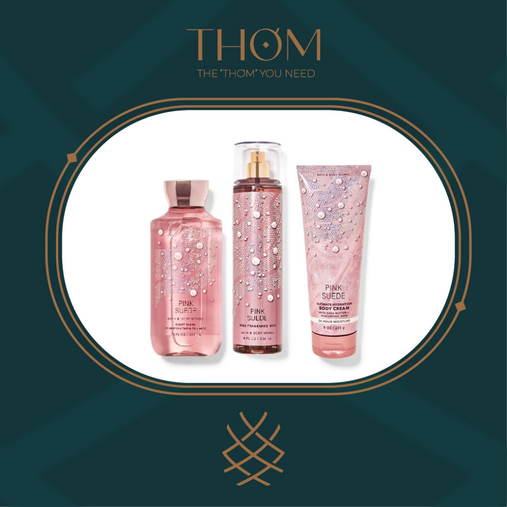 PINK SUEDE Sản Phẩm Tắm Dưỡng Xịt Thơm Toàn Thân Bath & Body Works