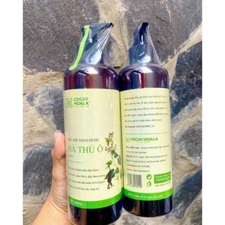 Dầu gội thảo dược hà th.ủ ô 2in1 cỏ cây hoa lá 800ml