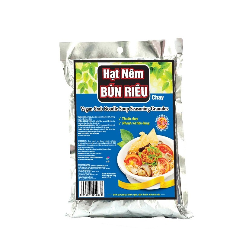 Hạt Nêm Bún Riêu Chay Âu Lạc 500g
