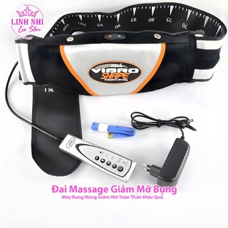 Đai Massage Giảm Mỡ Bụng - Máy Rung Giảm Mỡ Toàn Thân Hiệu Quả - Linh Nhi Lux Store