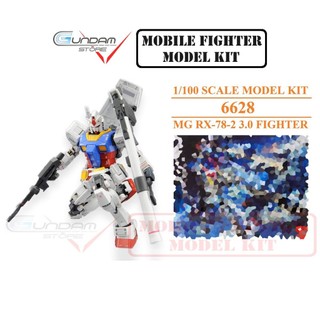 Mô hình lắp ráp mg rx-78-2 mobile fighter 6628 uc 1/100 đồ chơi anime