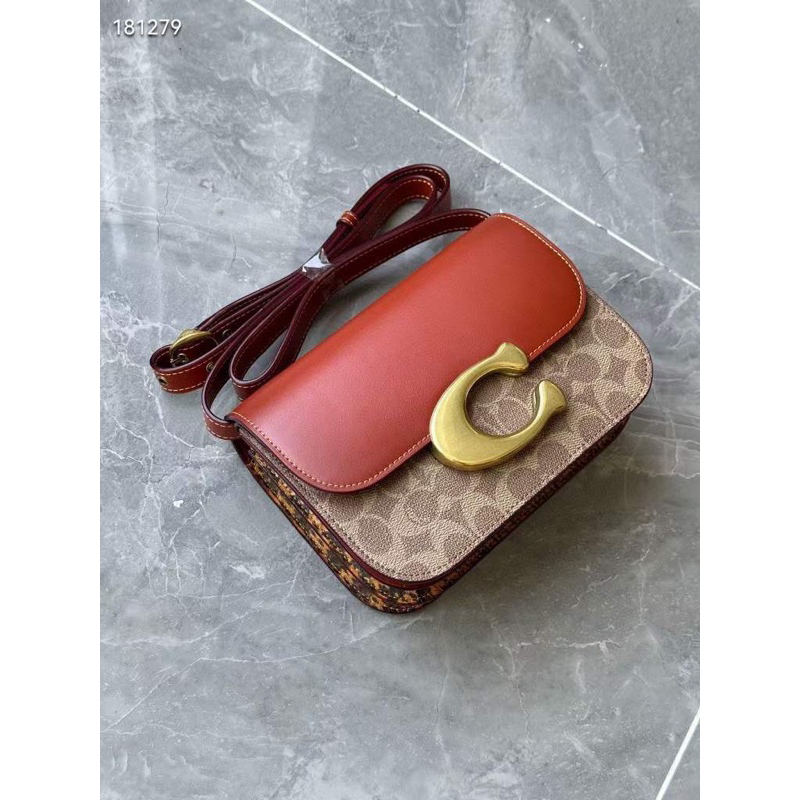 Túi coach idol phối hoạ tiết đeo chéo nữ