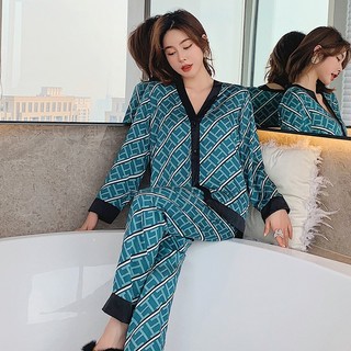 [Xả Kho Sỉ] Pijama Lụa Cao Cấp Đồ Bộ Mặc Nhà Ngủ Nữ Chất Lụa Siêu Mềm Siêu Mịn - Sillk Homewear