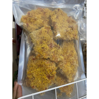 500g cơm cháy chà bông bể túi zip 55k