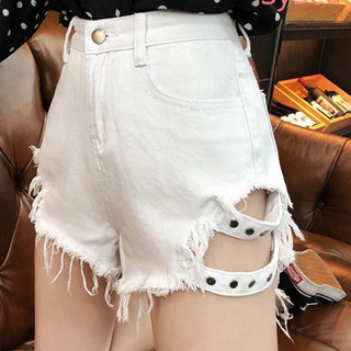 Quần shorts kaki nữ tua rua, Quần Sooc Kaki Rách Nữ, Quần đùi kaki jean tua rua, quần shorts kaki jean tua rua