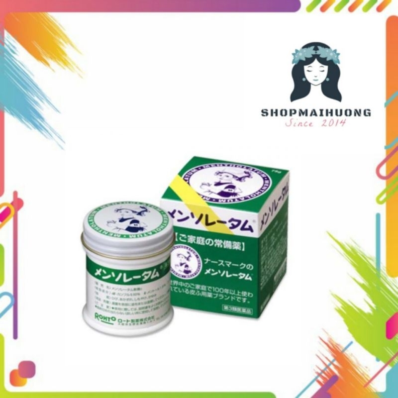 Dầu cù là Nhật Mentholatum 75g