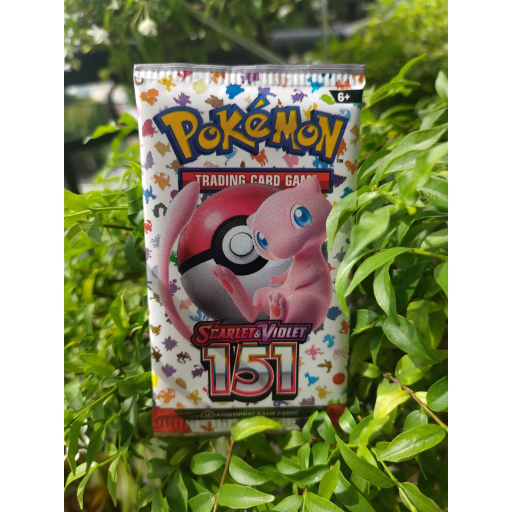 01 Gói Pack Pokémon TCG: Scarlet & Violet 151 - Chính hãng Pokemon