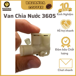 Van chia nước 3 ngã cho máy pha cà phê Gemilai Crm