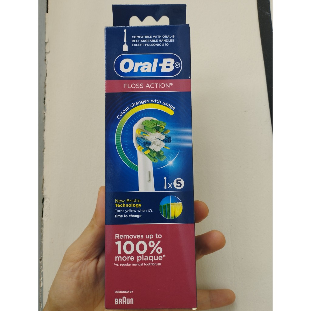 Đầu bàn chải đánh răng điện Oral-B chính hãng- Full set Precision/Cross/Floss/Sensi
