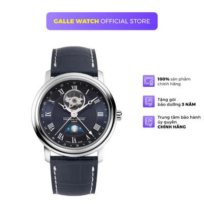 Đồng hồ cơ nam Frederique Constant FC-335MCNW4P26 chịu nước 6ATM, kính Sapphire cao cấp, dây da đeo tay cao cấp