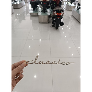 Tem chữ classico màu vàng gold 23cf173d0000, logo classico màu vàng gold hàng chính hãng yamaha vn