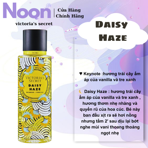🍄 Xịt Thơm - Toàn thân victoria's secret Daisy Haze