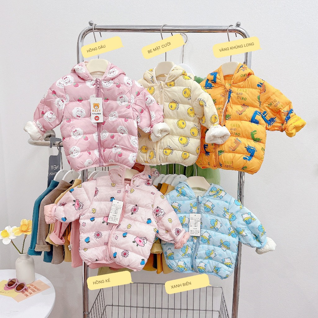 ÁO KHOÁC PHAO TAI GẤU MẪU MỚI 2023