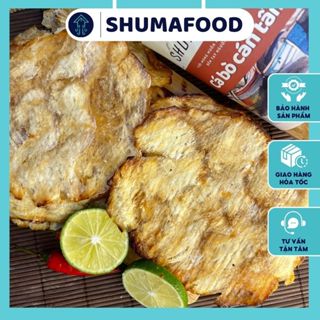 Cá bò khô nướng nguyên miếng Shumafood đồ ăn vặt dai ngon, ngọt hậu