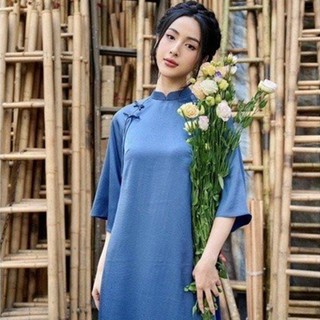 Bigsize Áo Dài Cách Tân Nữ Dáng Suông CT26-43