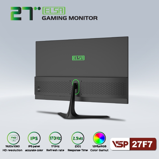Màn Hình Phẳng ELSA 27F7 IPS
