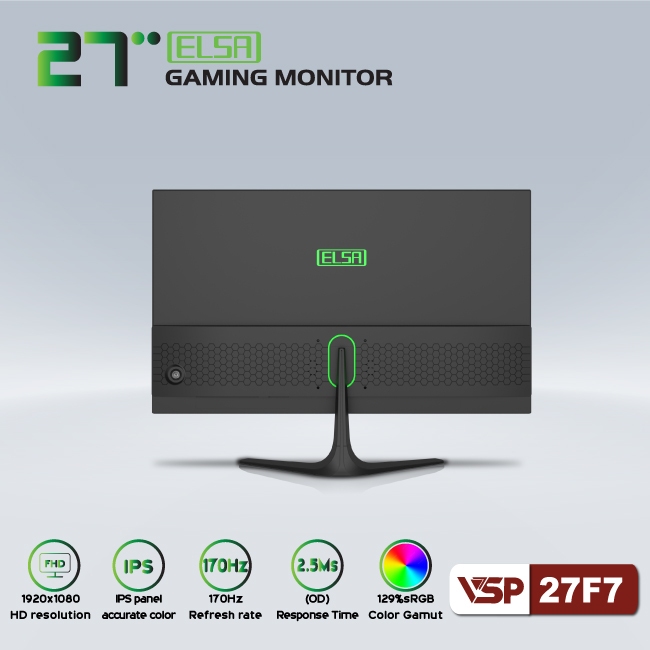 Màn Hình Phẳng ELSA 27F7 IPS