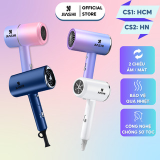 Máy sấy tóc mini hai chiều JIASHI tạo kiểu tóc chuyên nghiệp gấp gọn công suất lớn 1500w bảo hành 12 tháng - MST02