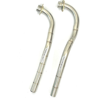 Cổ Pô Inox Cho Wave Alpha 100 - 110, S110, Rsx, Blade 110 Siêu Sáng Không Rỉ Hàng Chuẩn Form