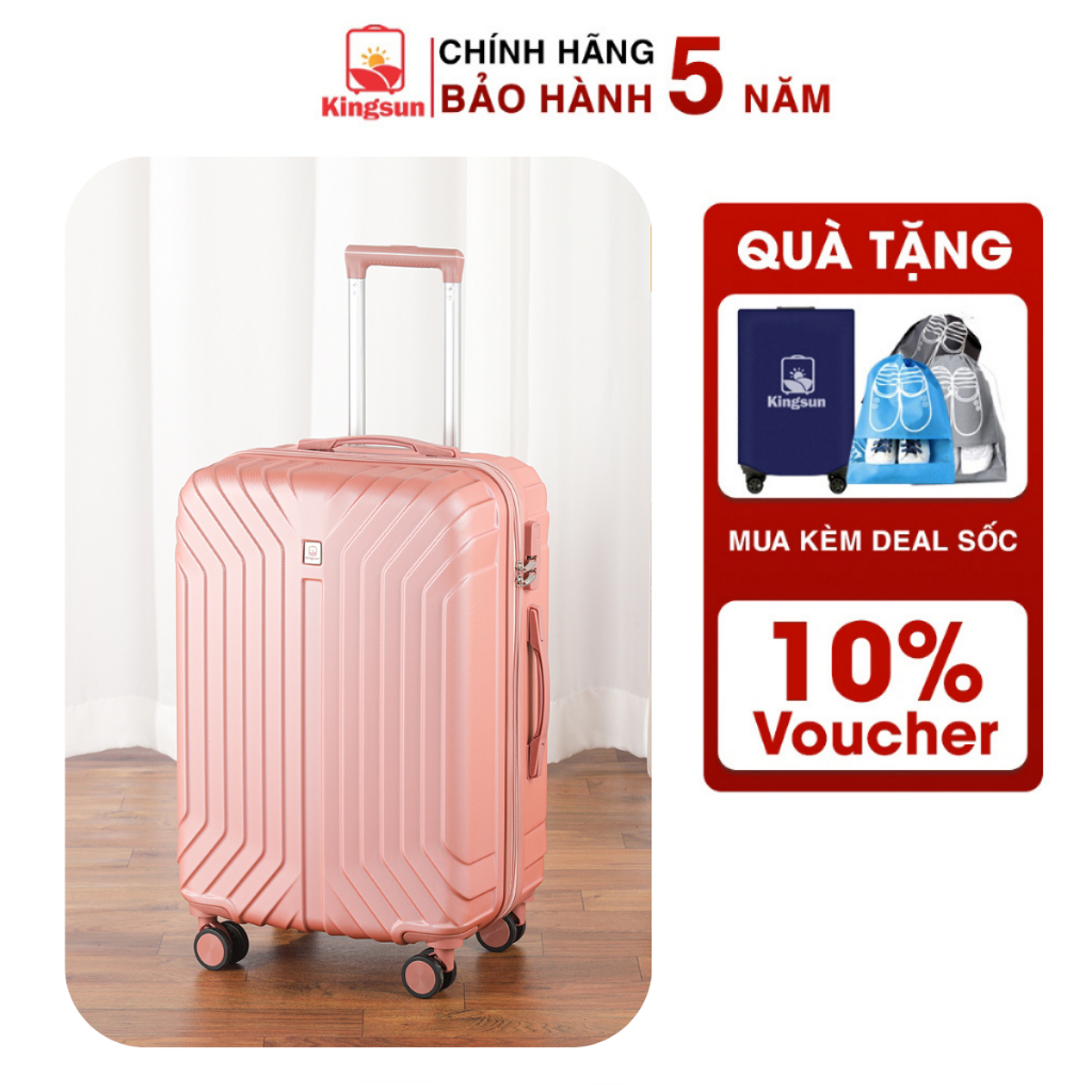 Vali du lịch KS-216 Kingsun vali kéo size 20 cao cấp bảo hành 5 năm