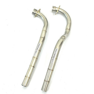 Cổ pô inox cho wave alpha 100 - 110, s110, rsx, blade 110 siêu sáng không rỉ hàng chuẩn