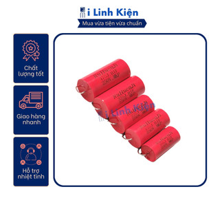 Tụ audiophiler 1uf 250v 105j màu đỏ