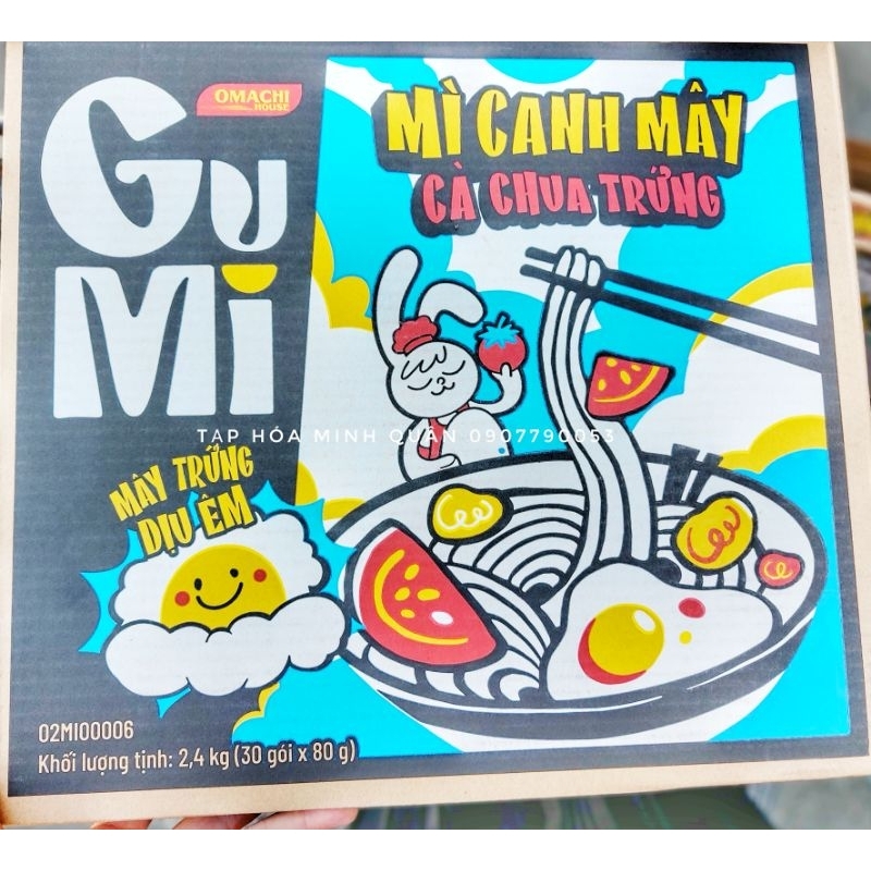 THÙNG MÌ 30 GÓI GUMI - OMACHI HOUSE