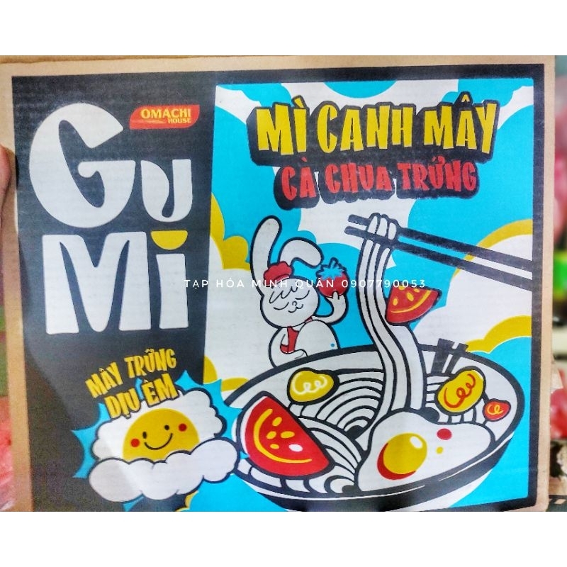 THÙNG MÌ 30 GÓI GUMI - OMACHI HOUSE