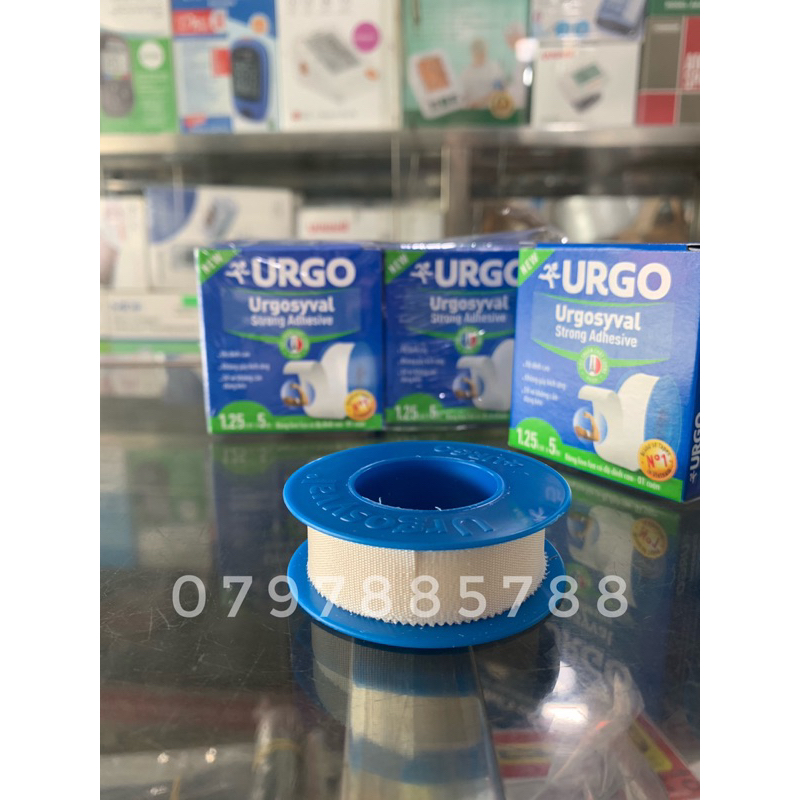 Băng keo lụa băng vết thương Urgosyval