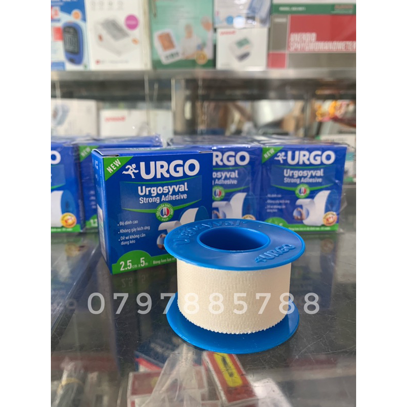 Băng keo lụa băng vết thương Urgosyval