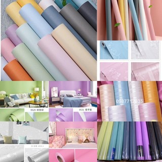 Combo giấy dán tường sẵn keo hàn quốc nhiều mẫu vân nổi 3D (kt dài 10m x rộng 45cm/ cuộn) decal trang trí mới 2022