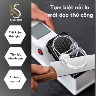 Máy mài dao, máy mài dao kéo cắm điện đa năng