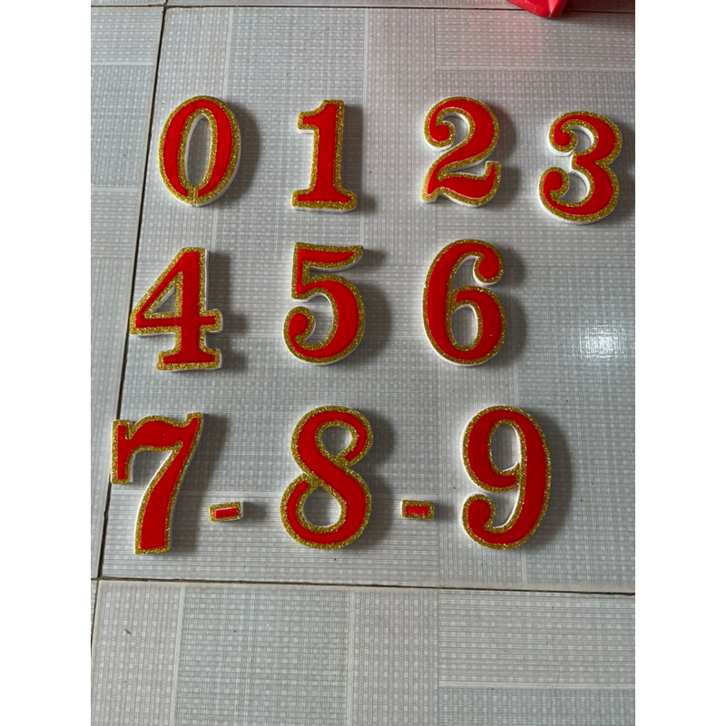 SỐ – CHỮ XỐP DÁN TƯỜNG TRANG TRÍ ĐÁM TIỆC ,CƯỚI ,HỎI SINH NHẬT .