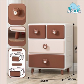 Tủ nhựa quần áo đôi Holla đa năng cho bé chính hãng - Tủ quần áo cho bé