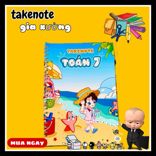 Sổ tay Takenote Toán Lớp 7