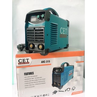 Máy hàn công trình cet arc-315 hàn kéo que 1.6 -4.0mm - cam kết lõi đồng 100%