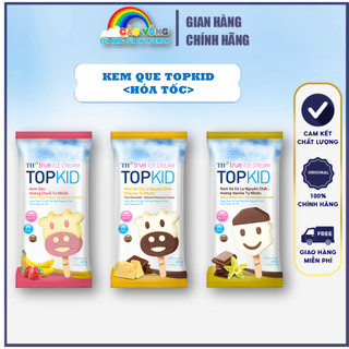 Kem que th true ice cream topkid 03 vị