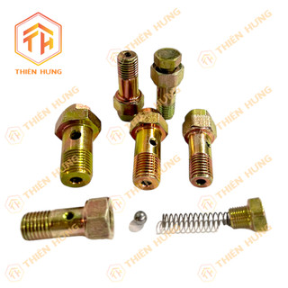Ốc Dầu Có Lưới Inox / Hạt Chặn Điêu Chỉnh Lưu Lượng dầu - Phi Răng: 12mm - 14mm - 16mm