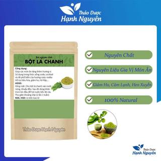 Bột lá chanh sấy lạnh nguyên chất 100g - Thảo Dược Hạnh Nguyên
