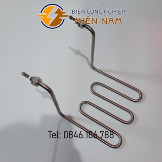 Điện trở bếp chiên điện , thanh nhiệt nồi chiên ngập dầu ,chất liệu innox 304,220V dùng để đun nóng dầu cho biếp chiên