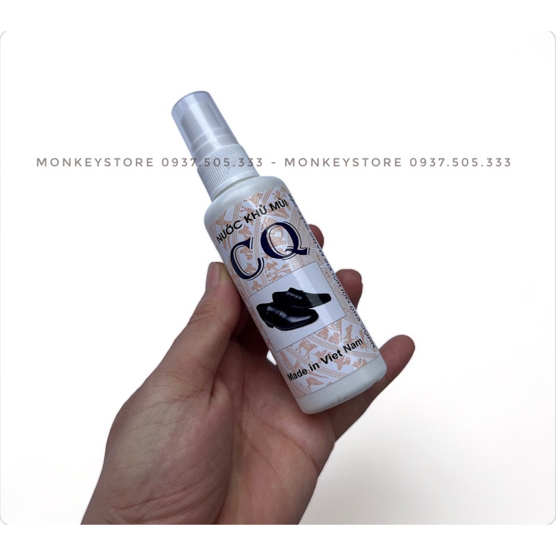 Xịt chống hôi chân hương quế CQ - Dung tích 80ml