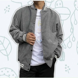 ❤️ HÓT❤️Áo khoác bomber nam nữ nỉ nhung tăm form rộng cao cấp khuy bấm họa tiết GONZ đẹp phối gió 4 màu đỏ xanh hồng SL