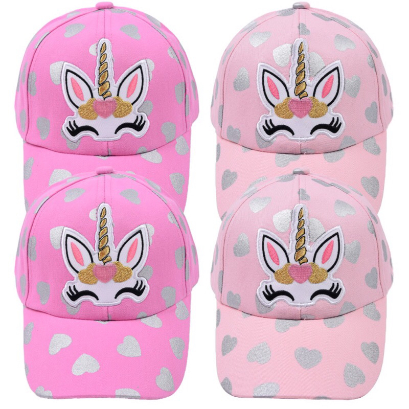 Nón mũ lưỡi trai cho bé gái 3-10 tuổi