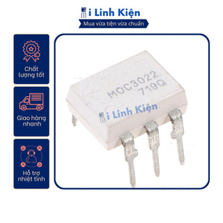 Ic quang moc3022/moc3052/moc3081 dip-6 chính hãng fairchild