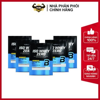 Combo 5 Gói Dùng Thử Sữa Tăng Cơ ISO WHEY ZERO BiotechUSA Gói 25g