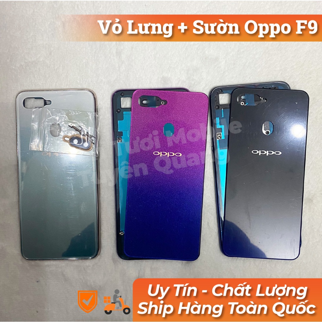 Vỏ Lưng + sườn oppo F9