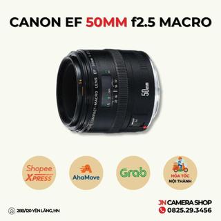 Ống kính Canon EF 50mm f2.5 Macro mới 99%