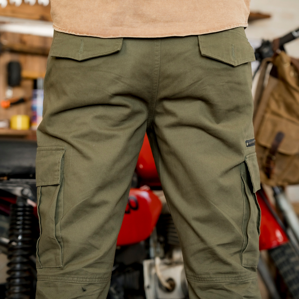 Quần kaki túi hộp The Rustico phom suông chât vải thông thoáng bụi bặm QKK19