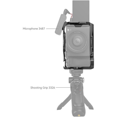 KHUNG BẢO VỆ- RIGCAGE SmallRig Cage 4422 cho Sony A7C II & A7CR