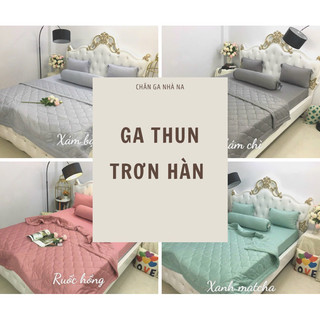 Ga thun lạnh màu trơn hàn quốc hàng cao cấp